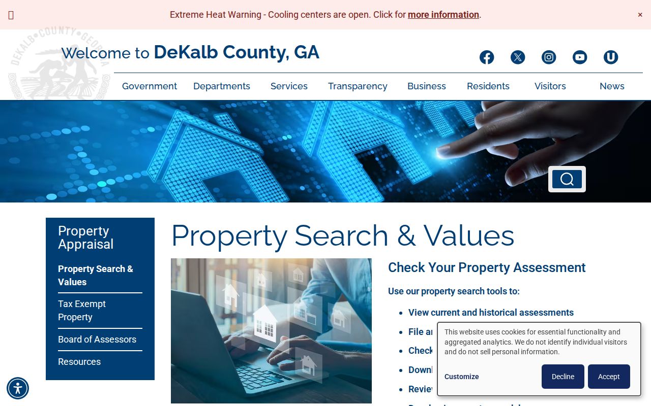 Tucker people search using DeKalb property records