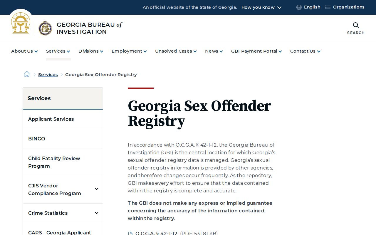 Tucker public records Georgia offender registry search